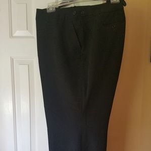 Ann Klein black dress pants